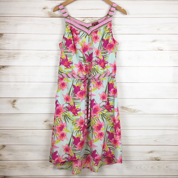 flower print sundress